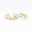 Kimberly James Jewelry Pearl Hoop Discount