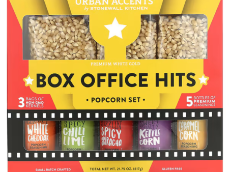 Stonewall Kitchen Box Office Hits Popcorn Set Hot on Sale