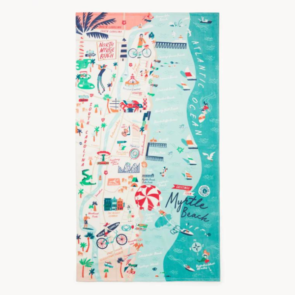 Spartina Myrtle Beach Beach Towel Fashion