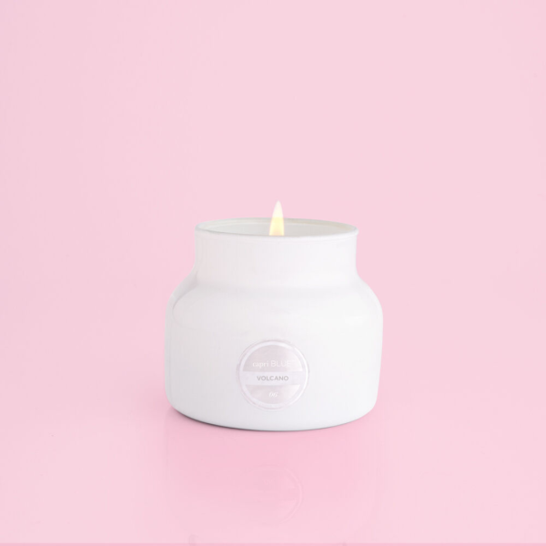 Capri Blue White Petite Signature Jar Candle - Volcano Online now