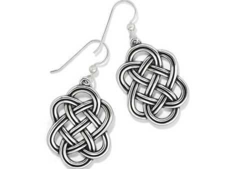 Brighton Interlok Trellis French Wire Earrings Sale