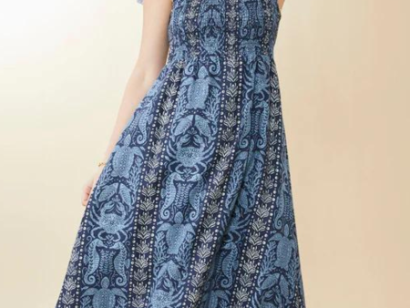 Spartina Saylor Midi Dress - Hamilton Sea Life Online now