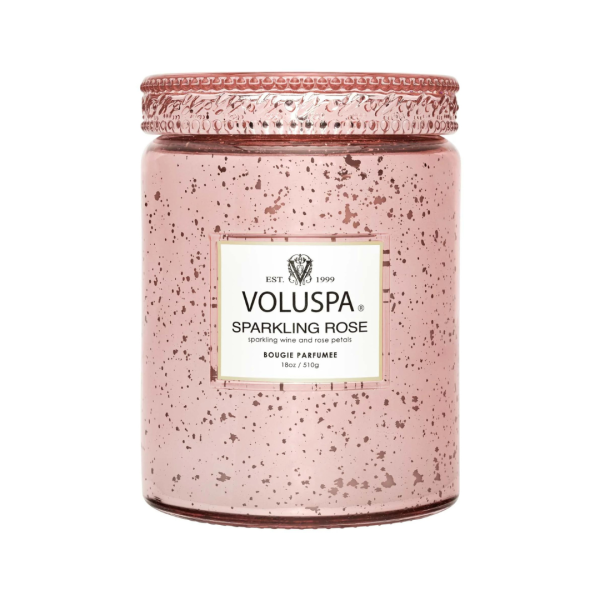 Voluspa Large Jar Candle - Sparkling Rose Online Sale