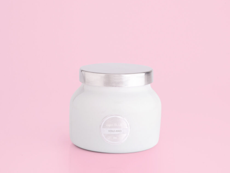 Capri Blue White Petite Signature Jar Candle - Volcano Online now