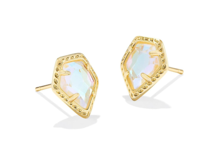 Kendra Scott Framed Tessa Studs - Gold Sale