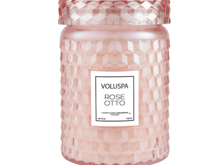 Voluspa Large Jar Candle - Rose Otto Online now