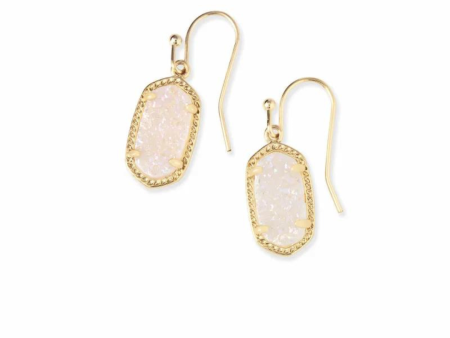 Kendra Scott Lee Drusy Drop Earrings - Gold For Sale