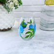 Wine by Design Handpainted Hydrangea Stemless Glass Supply