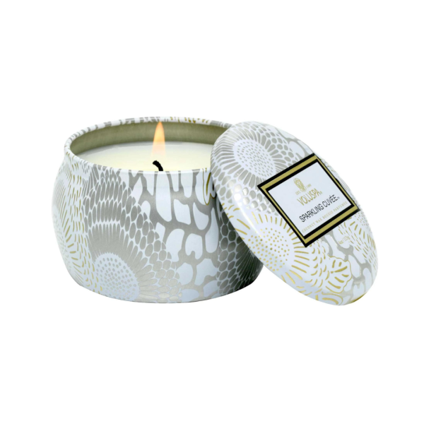 Voluspa Mini Tin Candle - Sparkling Cuvee Hot on Sale