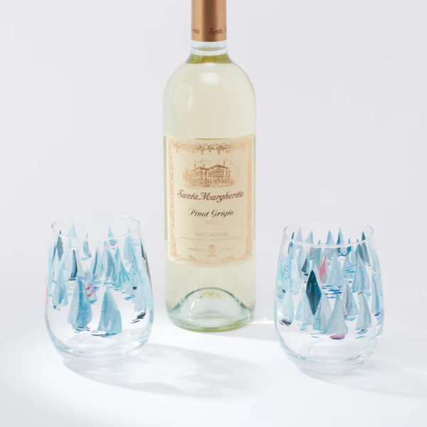 Kim Hovell Stemless Wineglass Online Hot Sale