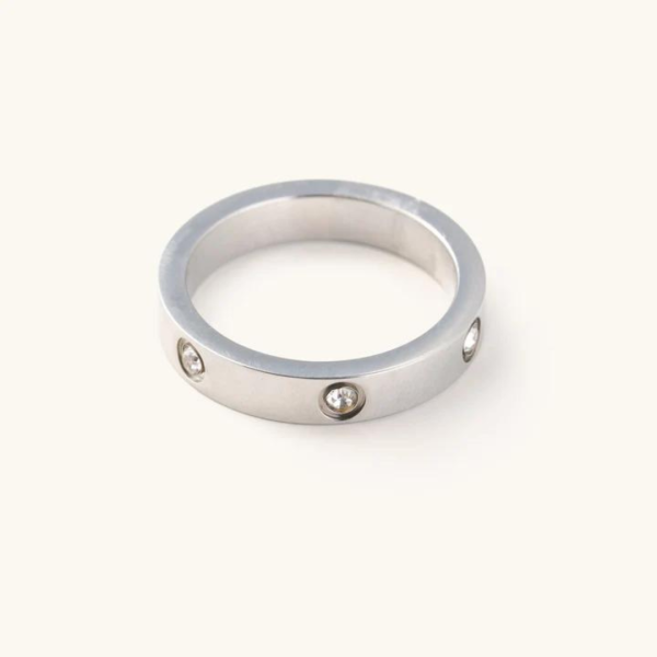 Nikki Smith Corinne Ring - Silver Online now