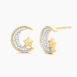 Ella Stein Over the Moon Studs Fashion