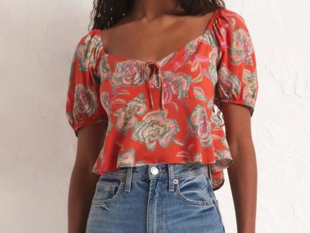 Z Supply - Renelle Floral Top Hot on Sale