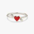 Pura Vida Lovestruck Ring - Silver Online now