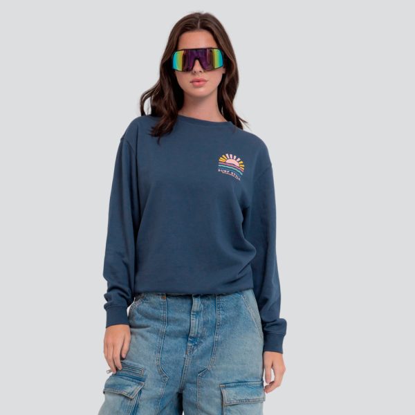 Sunshine Garment Dye Sweatshirt Hot on Sale