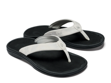 Olukai  Ohana Flip Flops - Bright White Hua Sale