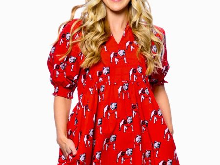 Stewart Simmons -  The Bulldog Poplin Dress Sale