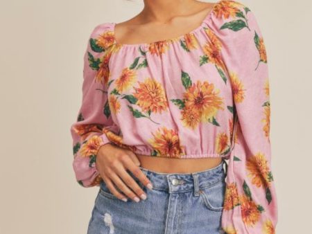 Rumble In Rio Off The Shoulder Printed Blouse Hot on Sale