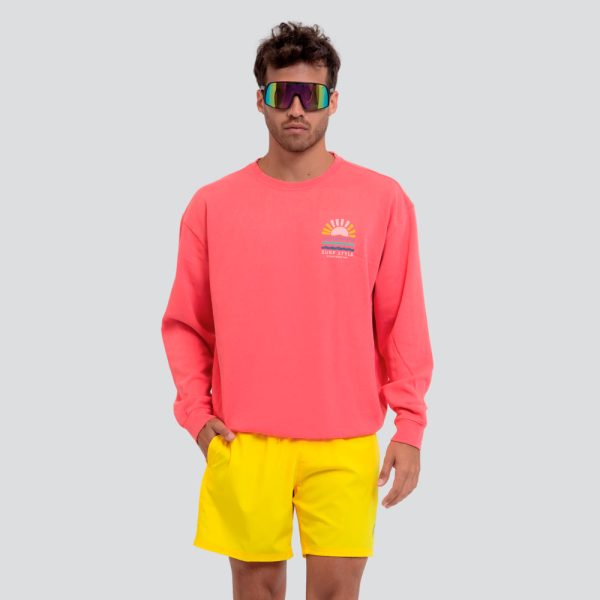 Sunshine Garment Dye Sweatshirt Hot on Sale