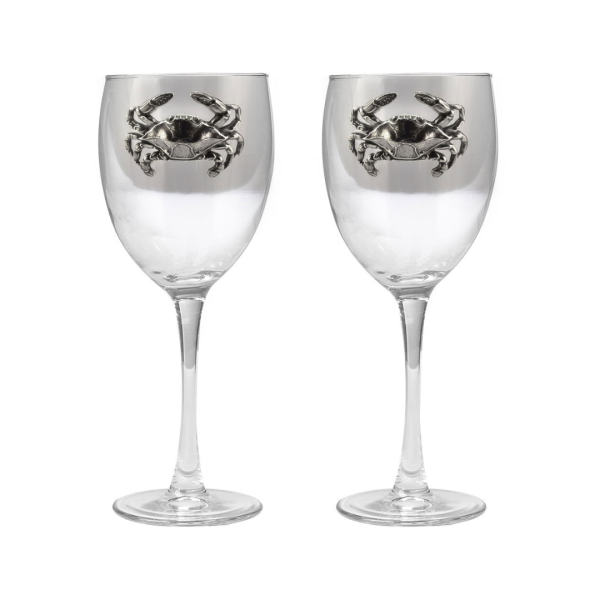 Salisbury Home Collection Crab Wine Glass Fashion