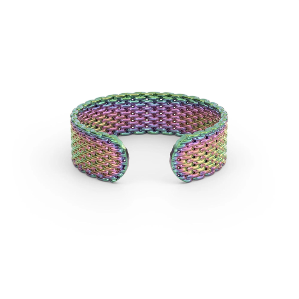 &Livy Metalysic Mesh 6mm Adjustable Ring - Spectra Online Hot Sale