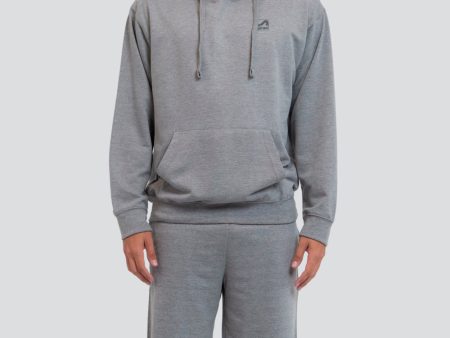 French Terry Fleece Pullover Hoodie Discount