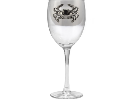 Salisbury Home Collection Crab Wine Glass Fashion