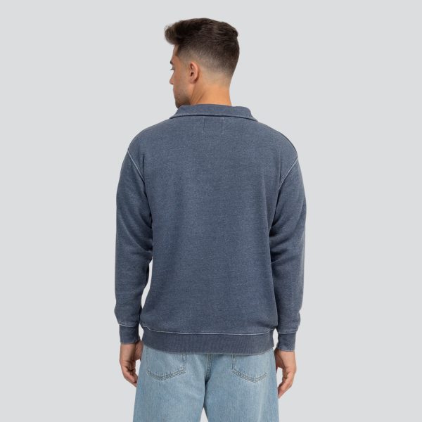 Simple Collegiate Burnout 1 4 Zip Fleece For Sale