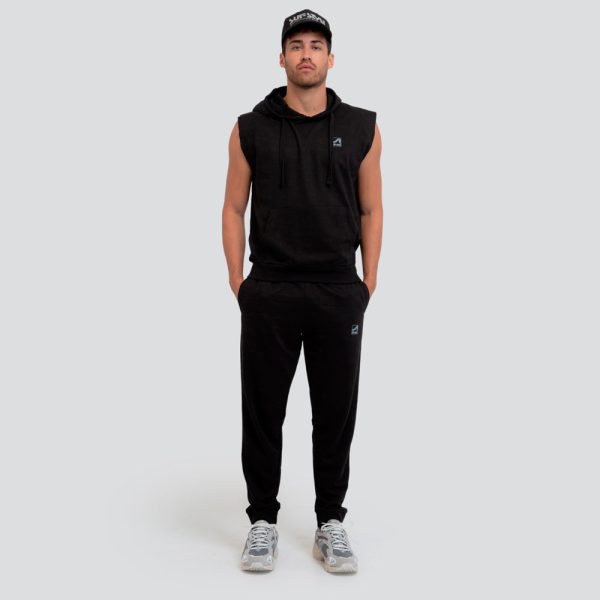 French Terry Fleece Sleeveless Hoodie Sale