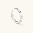 Nikki Smith Corinne Ring - Silver Online now