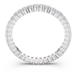 Swarovski Vittore Round Ring - Silver & Crystal Fashion