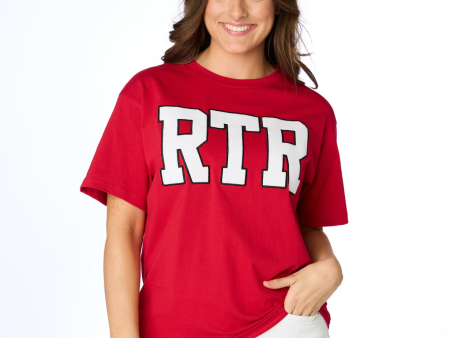 Stewart Simmons - The Varsity Boyfriend Tee - RTR Hot on Sale