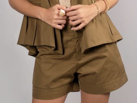 Anahi Short - Olive Online now