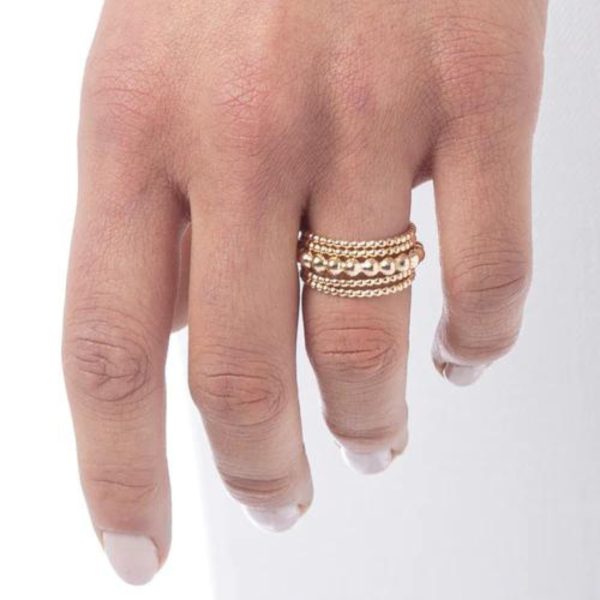 Enewton 3mm Gold Bead Ring Online