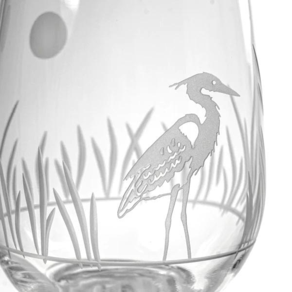 Rolf Stemless Wine Glass - Heron For Discount