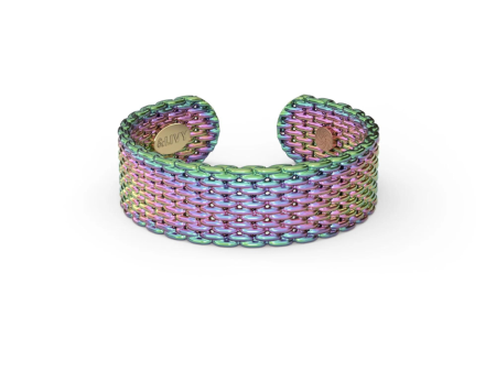 &Livy Metalysic Mesh 6mm Adjustable Ring - Spectra Online Hot Sale