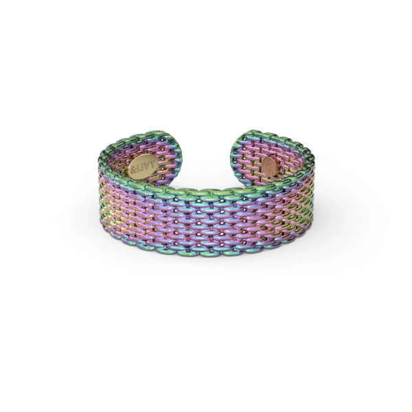 &Livy Metalysic Mesh 6mm Adjustable Ring - Spectra Online Hot Sale