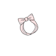 Angel Dear Headband - Mini Gingham Pink For Sale