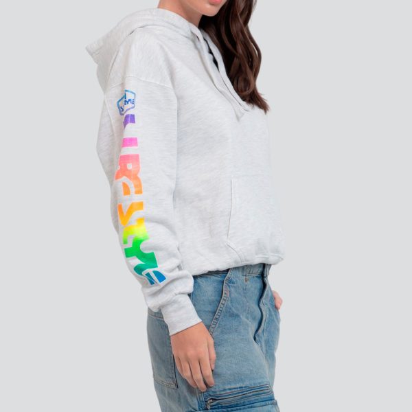 Surf Style Pullover Shield Hoodie Online