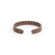 &Livy Metalysic Mesh 3mm Adjustable Ring - Rose Gold For Discount