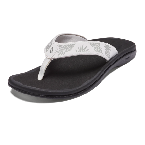 Olukai  Ohana Flip Flops - Bright White Hua Sale