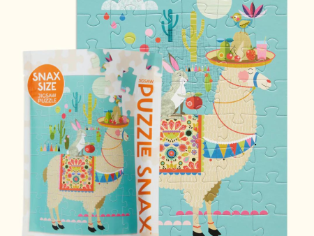 Werkshoppe Kid s Puzzle Snax - Llama Lyft on Sale