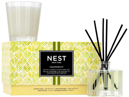 Nest Petite Candle & Diffuser Set - Grapefruit Cheap