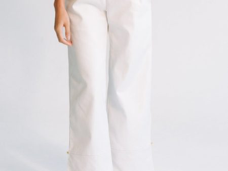 Hali Pants - White For Discount