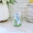 Wine by Design Hand-painted Stemless Glass For Discount