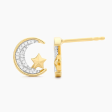 Ella Stein Over the Moon Studs Fashion