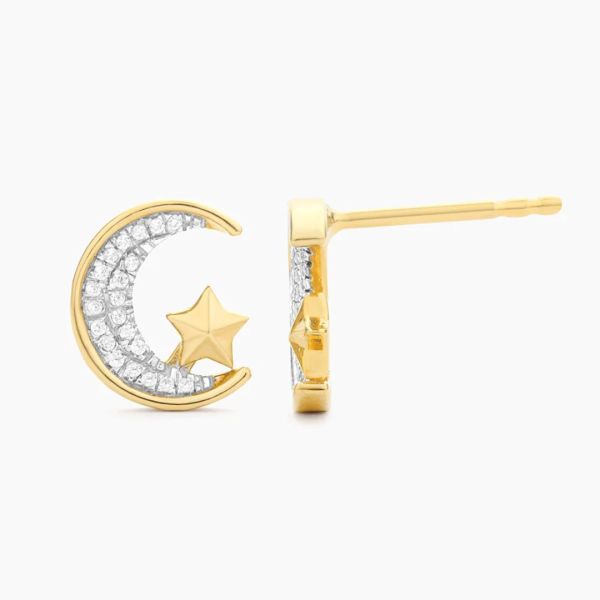 Ella Stein Over the Moon Studs Fashion