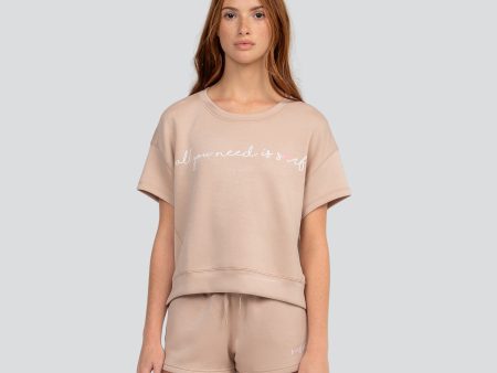 Cloud Cropped Tee For Cheap