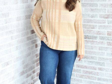 Love It Mock Neck Knit Sweater Online Hot Sale