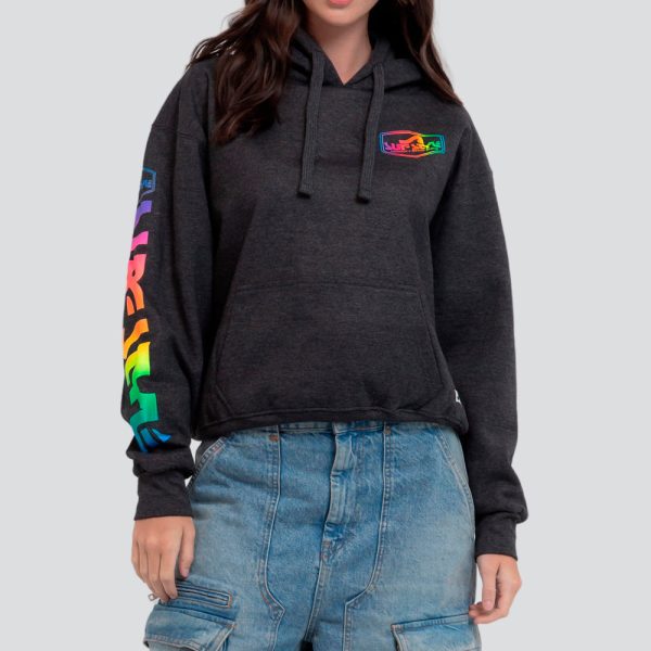 Surf Style Pullover Shield Hoodie Online